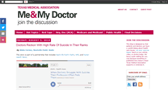 Desktop Screenshot of meandmydoctor.com